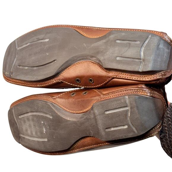 Women’s Brown Leather Penny Loafers Cliffs by White Mountain Size 8 / 38 - Picture 3 of 8